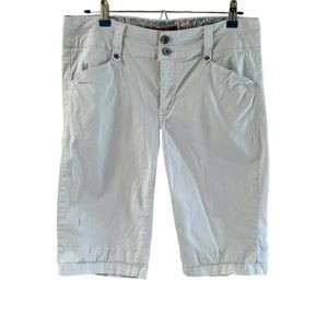 One 5 One White Bermuda Shorts